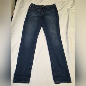 Levi's Demi Curve Mid Rise Slim Denim Blue Jeans- Size 12/31